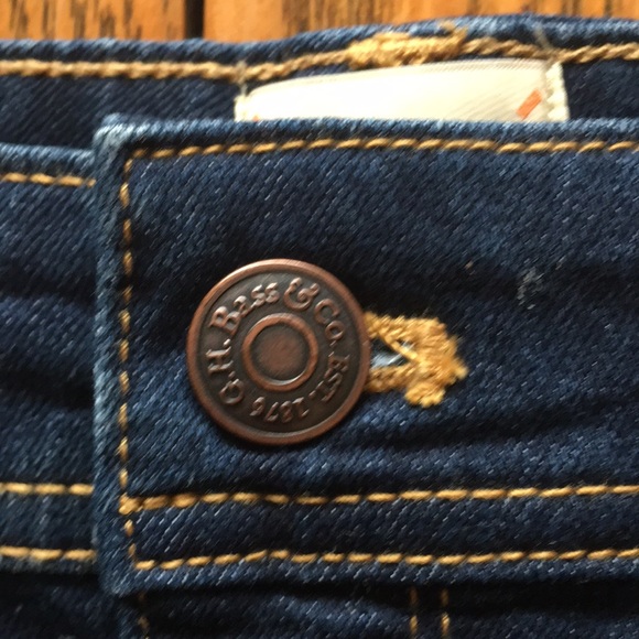 BNWOT G. H. Bass & Co. Denim skirt - Picture 3 of 12